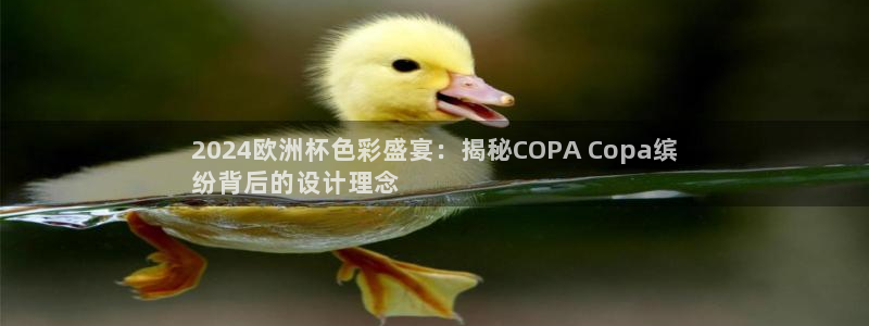 欧洲杯下单网址|2024欧洲杯色彩盛宴：揭秘COPA Copa缤
纷背后的设计理念